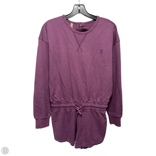 Romper By Free People In Purple, Size: Xs