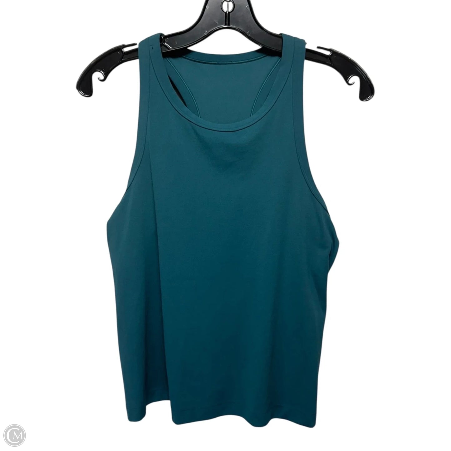 Athletic Tank Top By Lululemon In Teal, Size: M