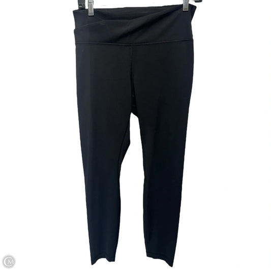 Athletic Leggings By Lululemon In Black, Size: 10
