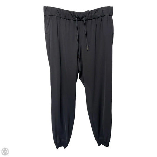 Athletic Pants By Lululemon In Black, Size: 10