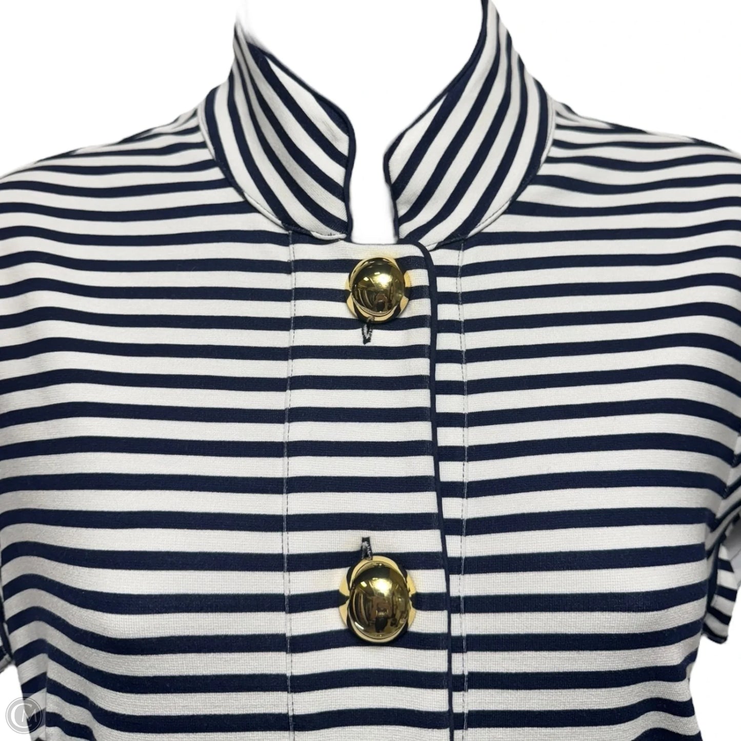 Dress Casual Short By Sail To Sable In Striped Pattern, Size: Xs