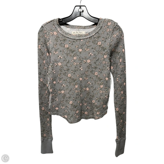 Thermal Top Long Sleeve By We The Free In Floral Print, Size: Xs