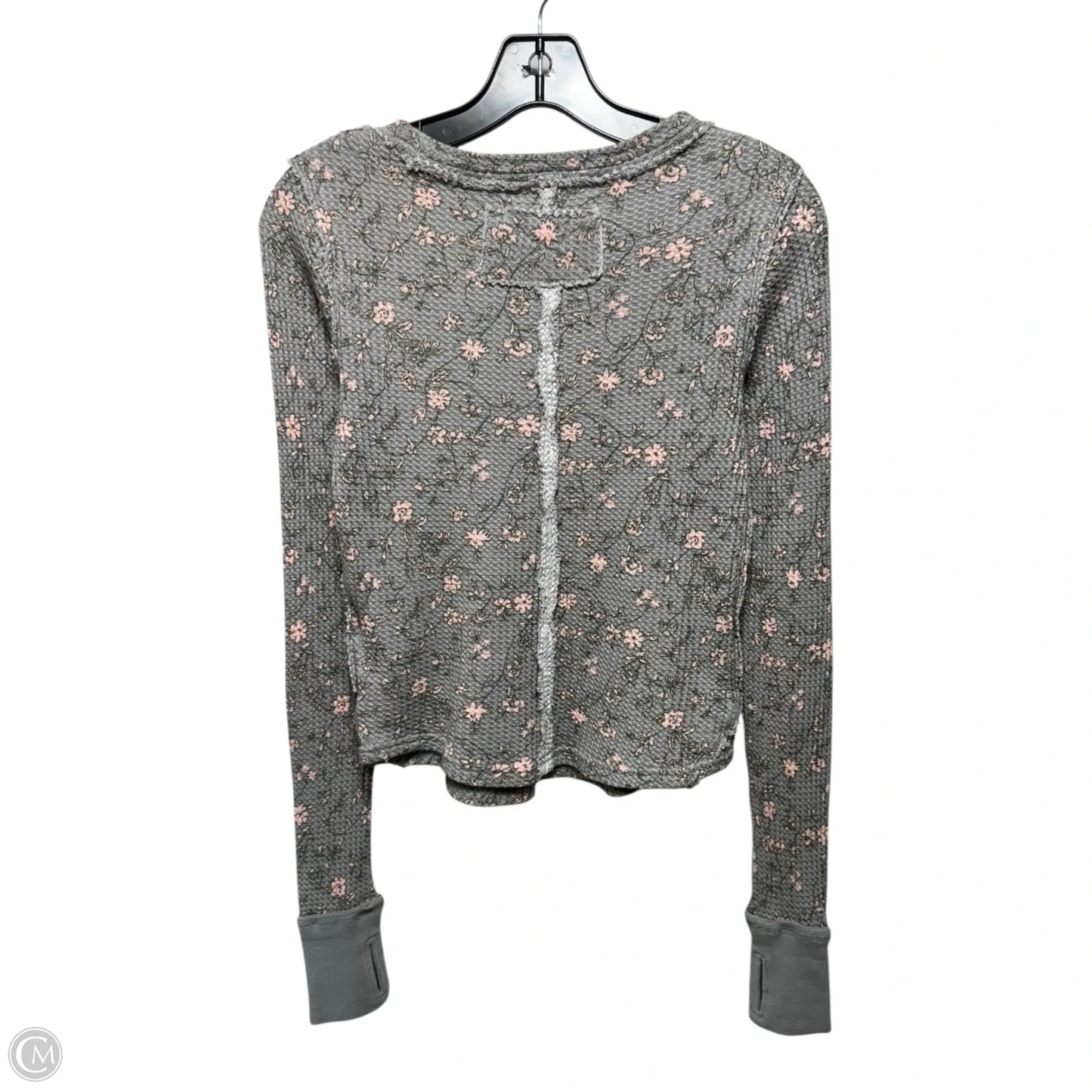 Thermal Top Long Sleeve By We The Free In Floral Print, Size: Xs