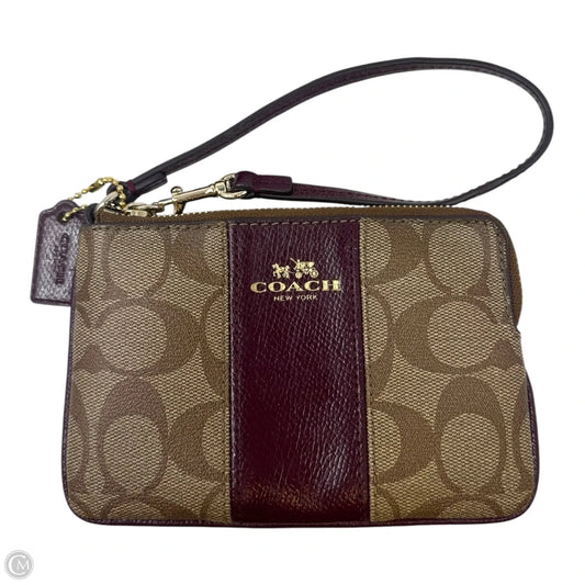 Wristlet Designer By Coach, Size: Small