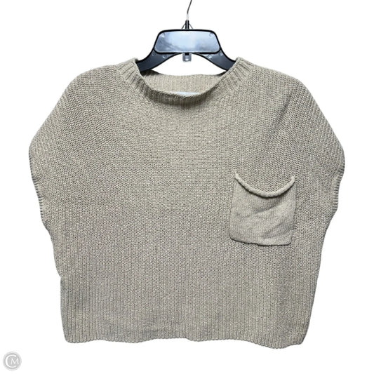 Knit Top Sleeveless By Free People In Beige, Size: M