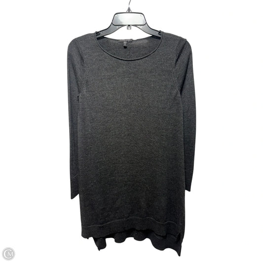 Wool Tunic Sweater By Eileen Fisher In Grey, Size: Sp