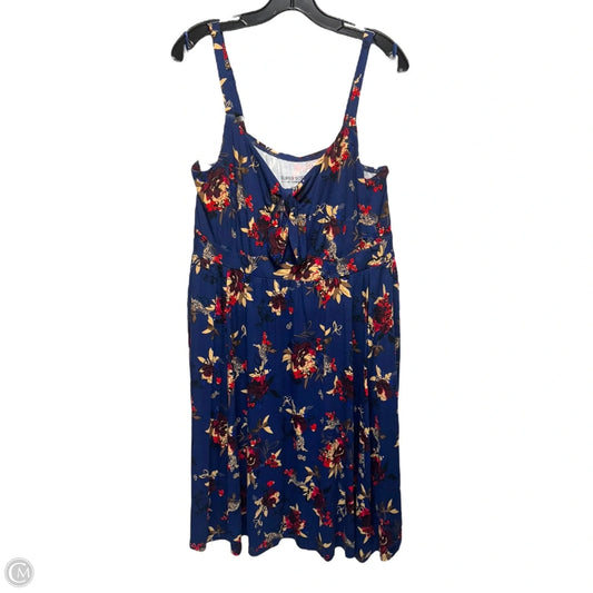 Dress Casual Short By Torrid In Floral Print, Size: 1x