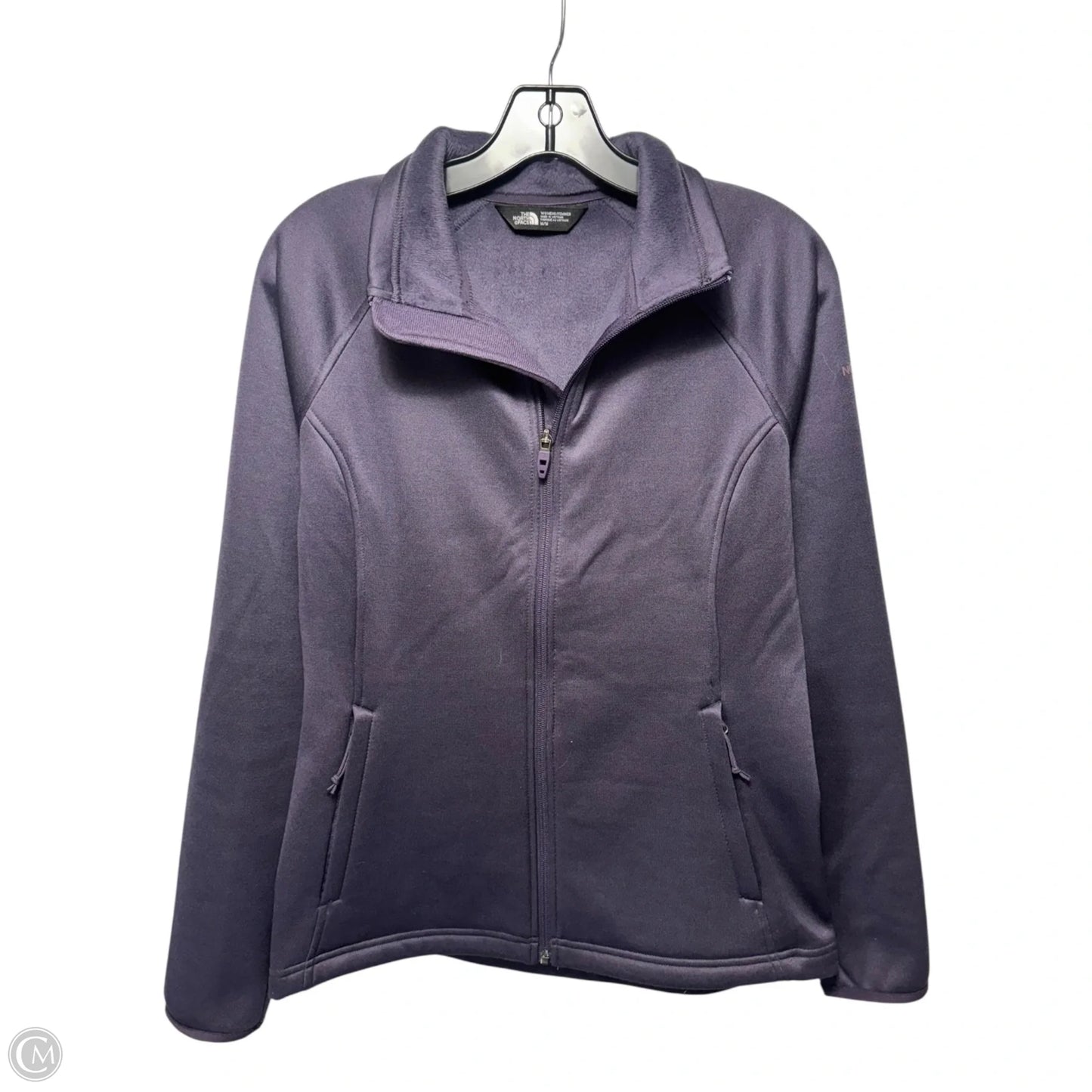 Athletic Jacket By The North Face In Purple, Size: M