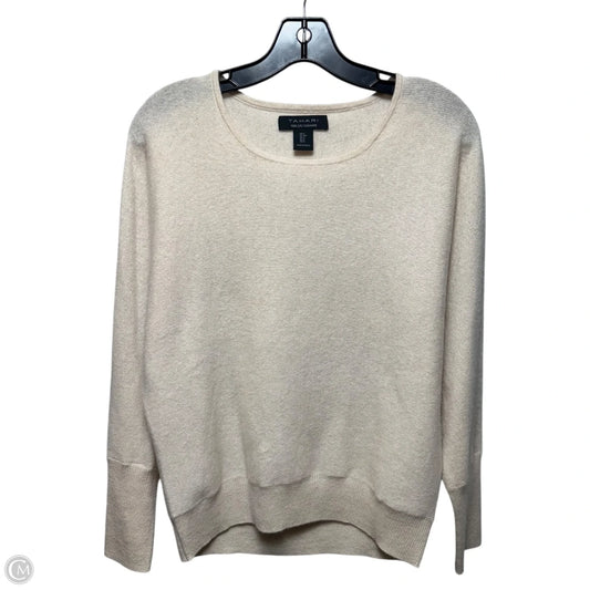 Sweater Cashmere By Tahari In Cream, Size: S
