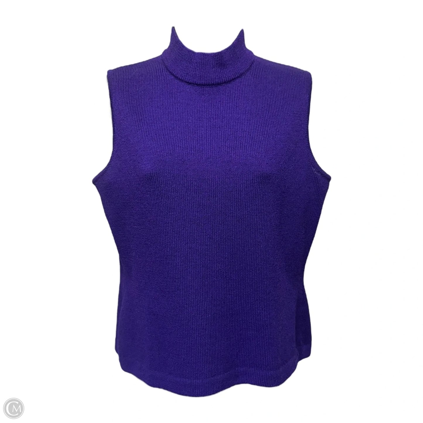 Jacket Luxury Designer By St John Collection In Purple, Size: 6