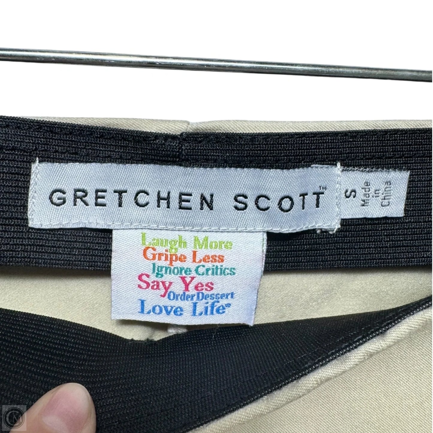 Pants Leggings Dress By Gretchen Scott In Cream, Size: S