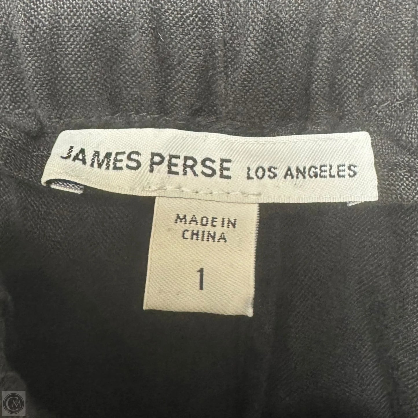 Pants Linen By James Perse In Black, Size: M