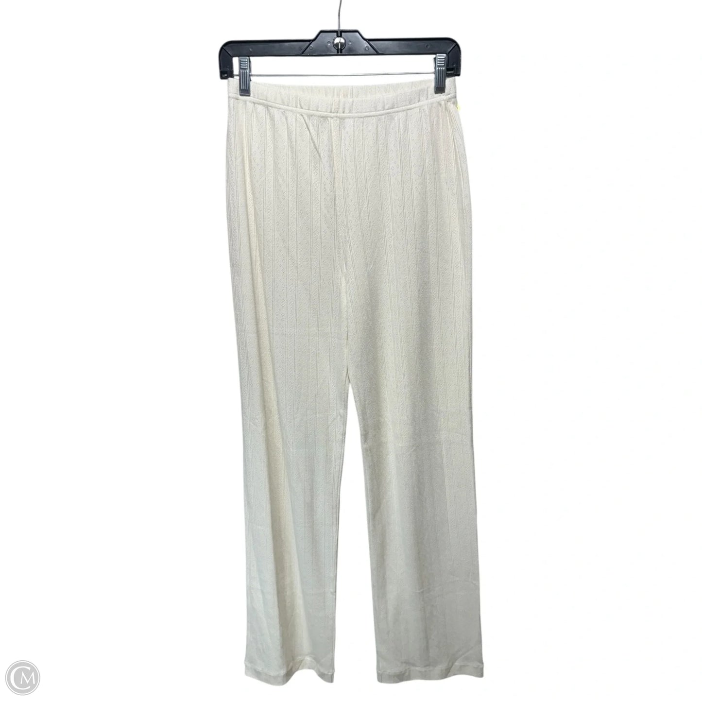 Pointelle Pants Lounge By Kule In Cream, Size: S