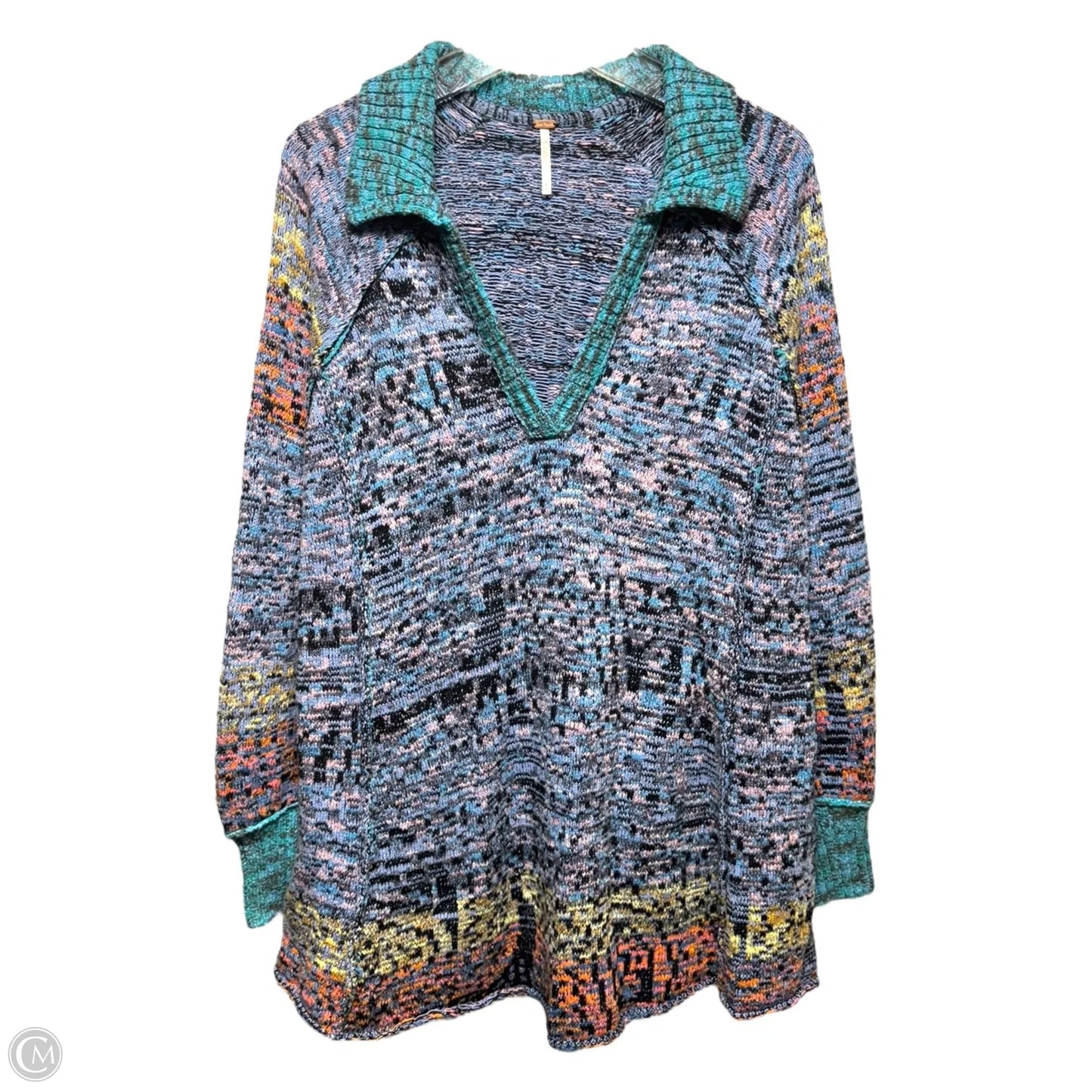 Sweater Cardigan By Free People In Multi-colored, Size: M