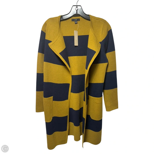 Sweater Cardigan By J. Crew In Striped Pattern, Size: Xs