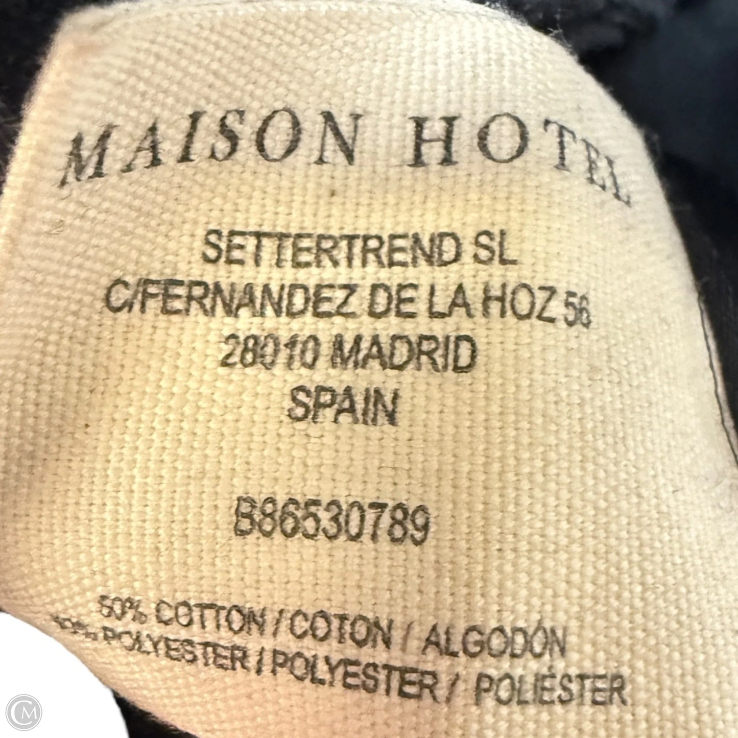 Andy Jacket By Maison Hotel In Velvet Underground, Size: S