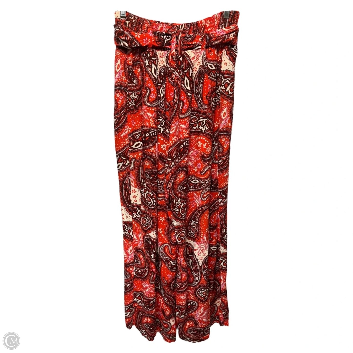 Pants Wide Leg By Free People In Paisley Print, Size: S