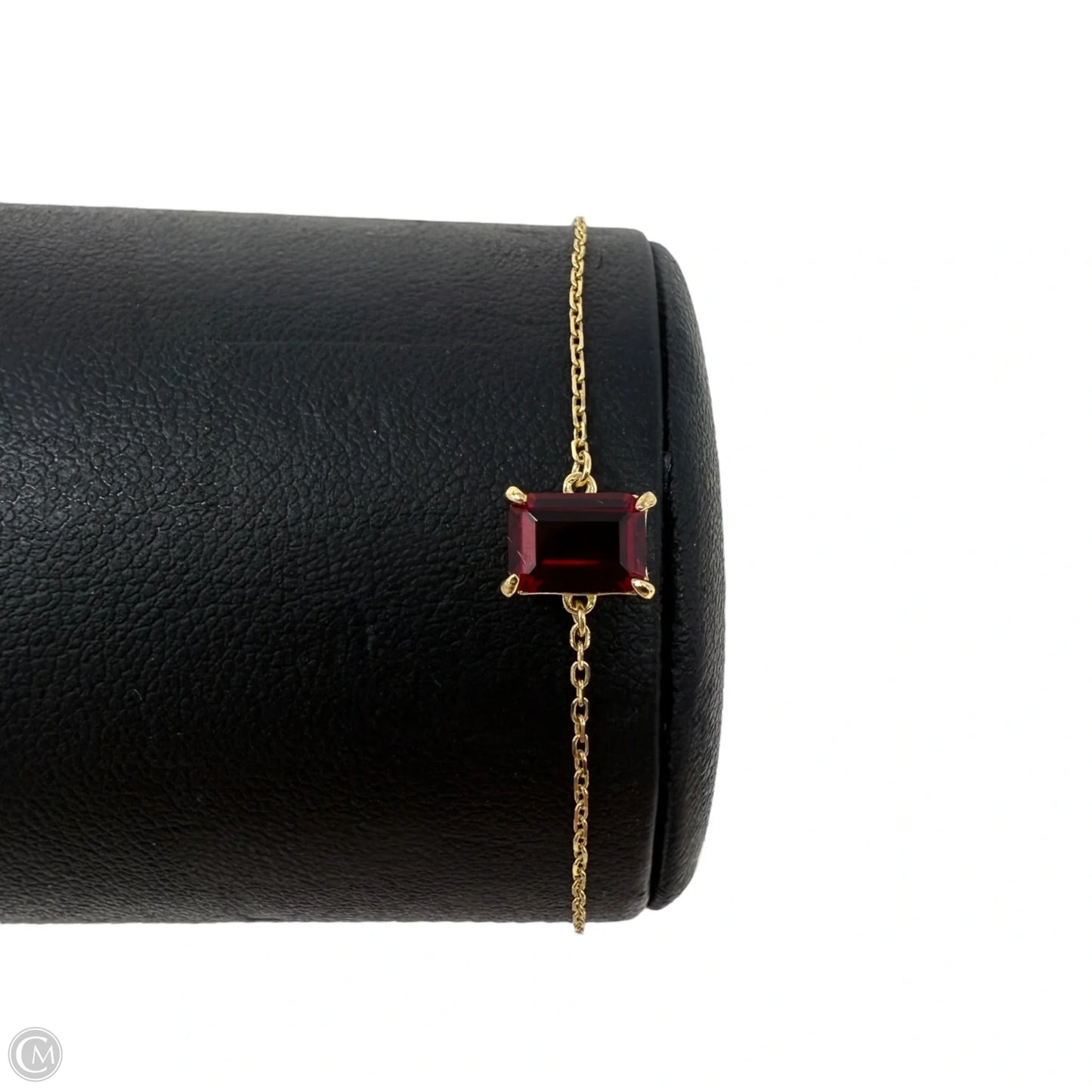 Gold Over Sterling Silver Gemstone Bracelet