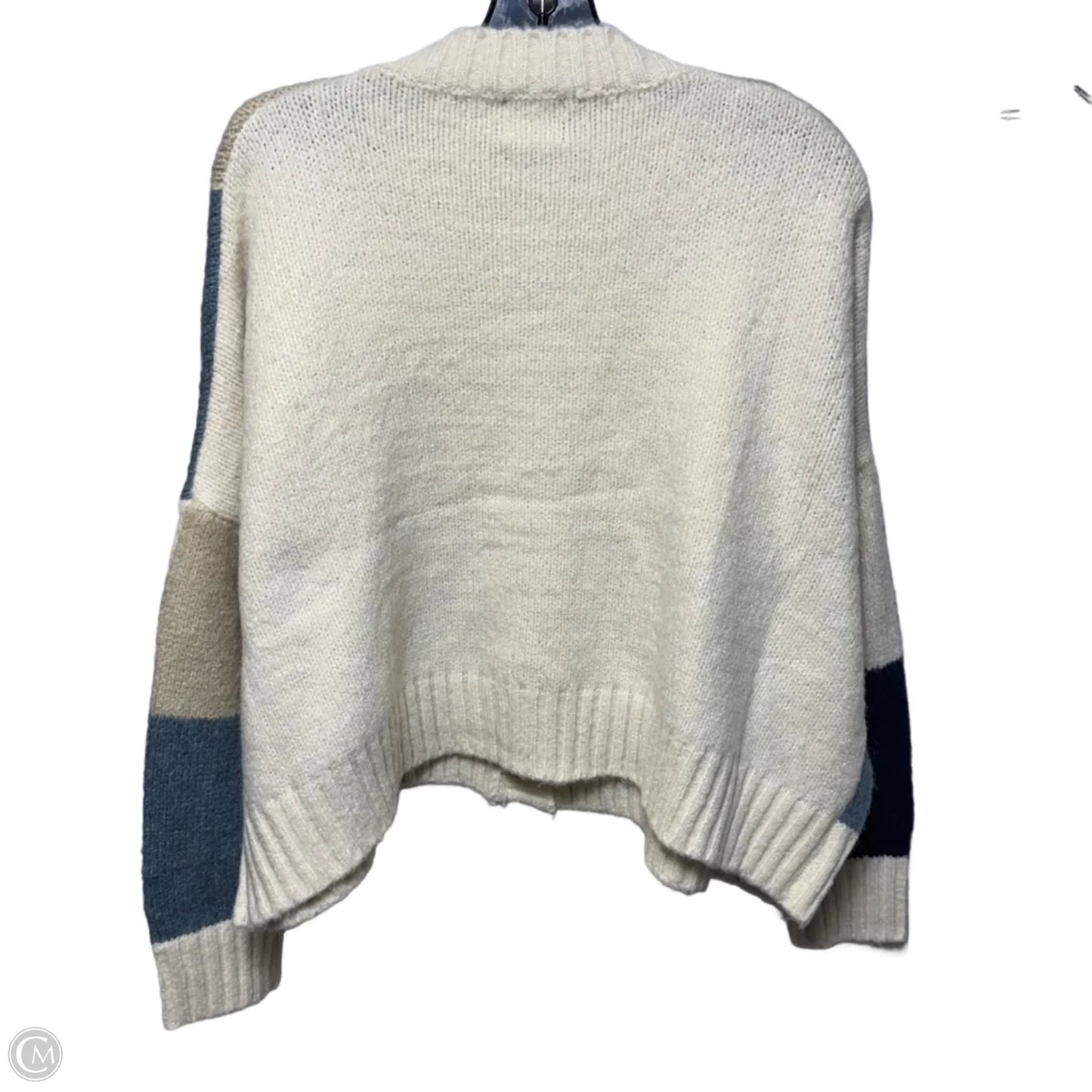 Sweater Cardigan By Luna Ivy In Multi-colored, Size: M