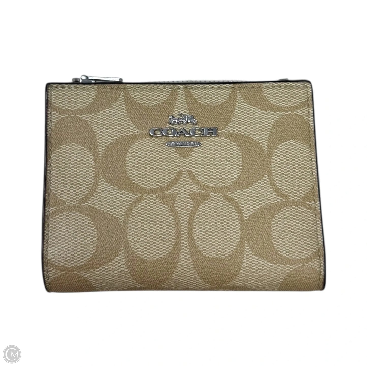 Bifold Snap Wallet Designer By Coach, Size: Small