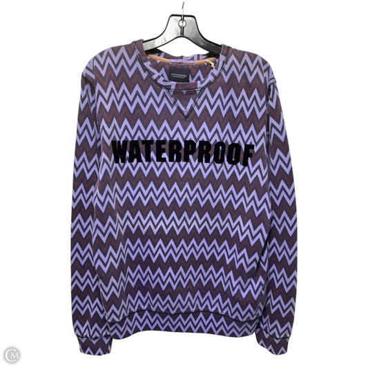 Sweatshirt Crewneck By Scotch & Soda In Purple, Size: L