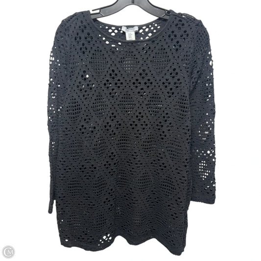 Top Long Sleeve By Haute Hippie In Black, Size: M