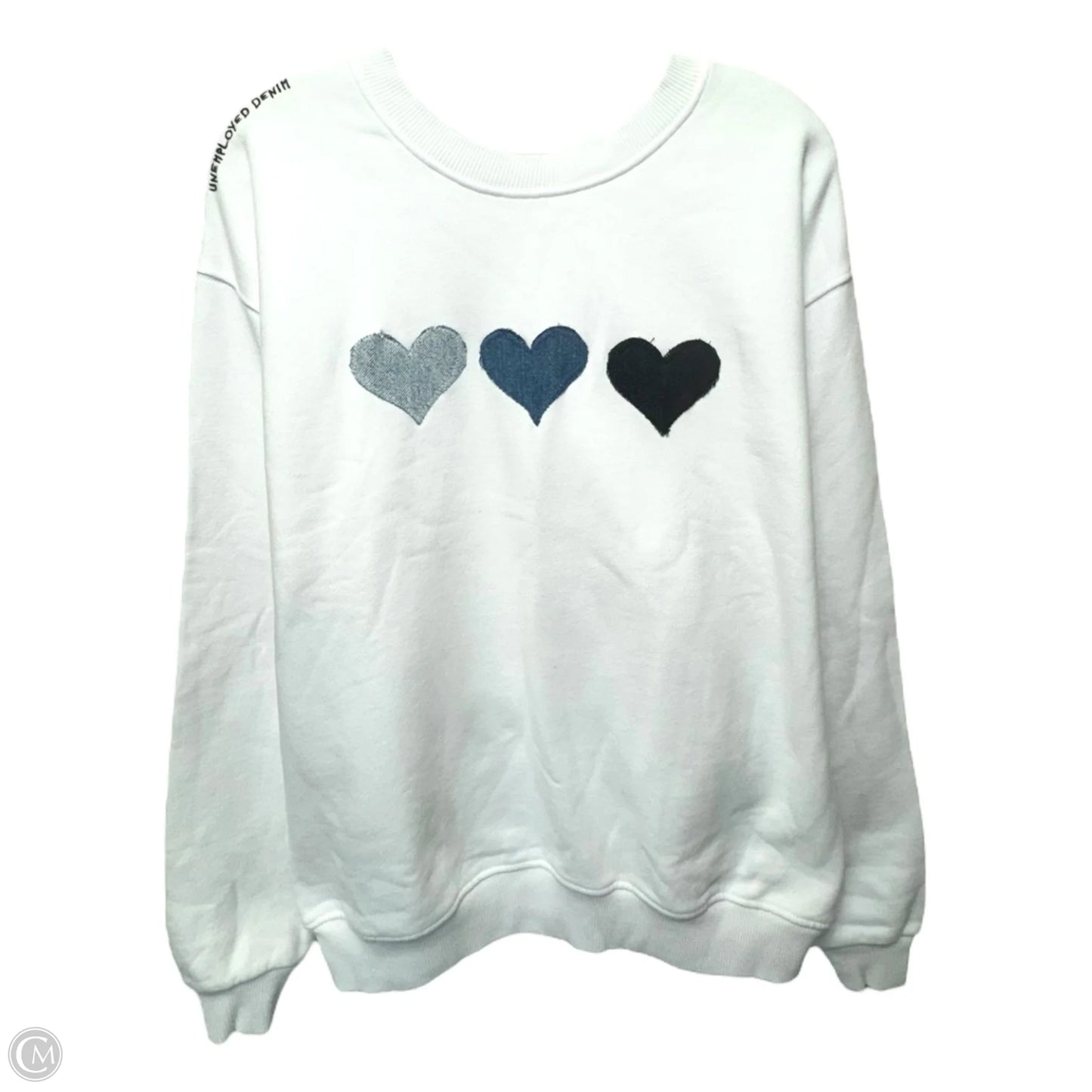 Sweatshirt Crewneck By unemployed denim In White, Size: M