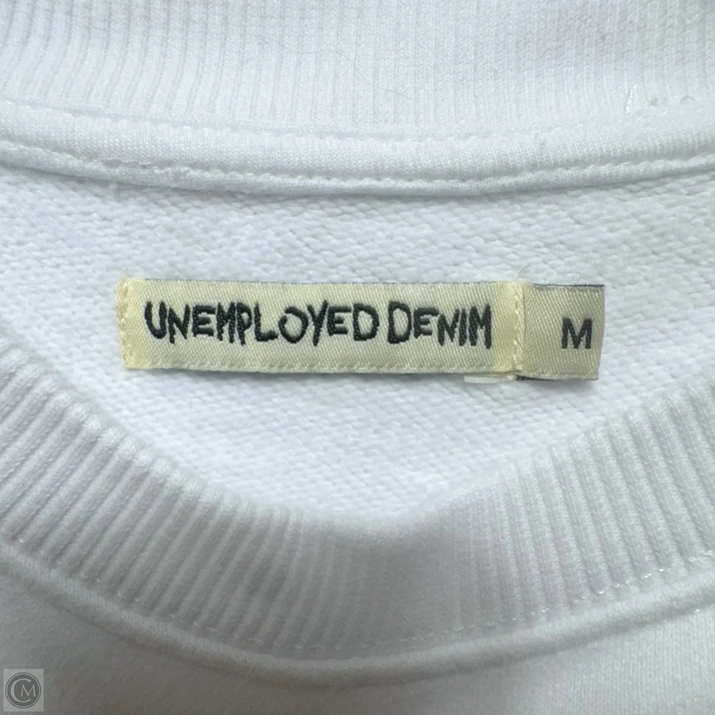 Sweatshirt Crewneck By unemployed denim In White, Size: M