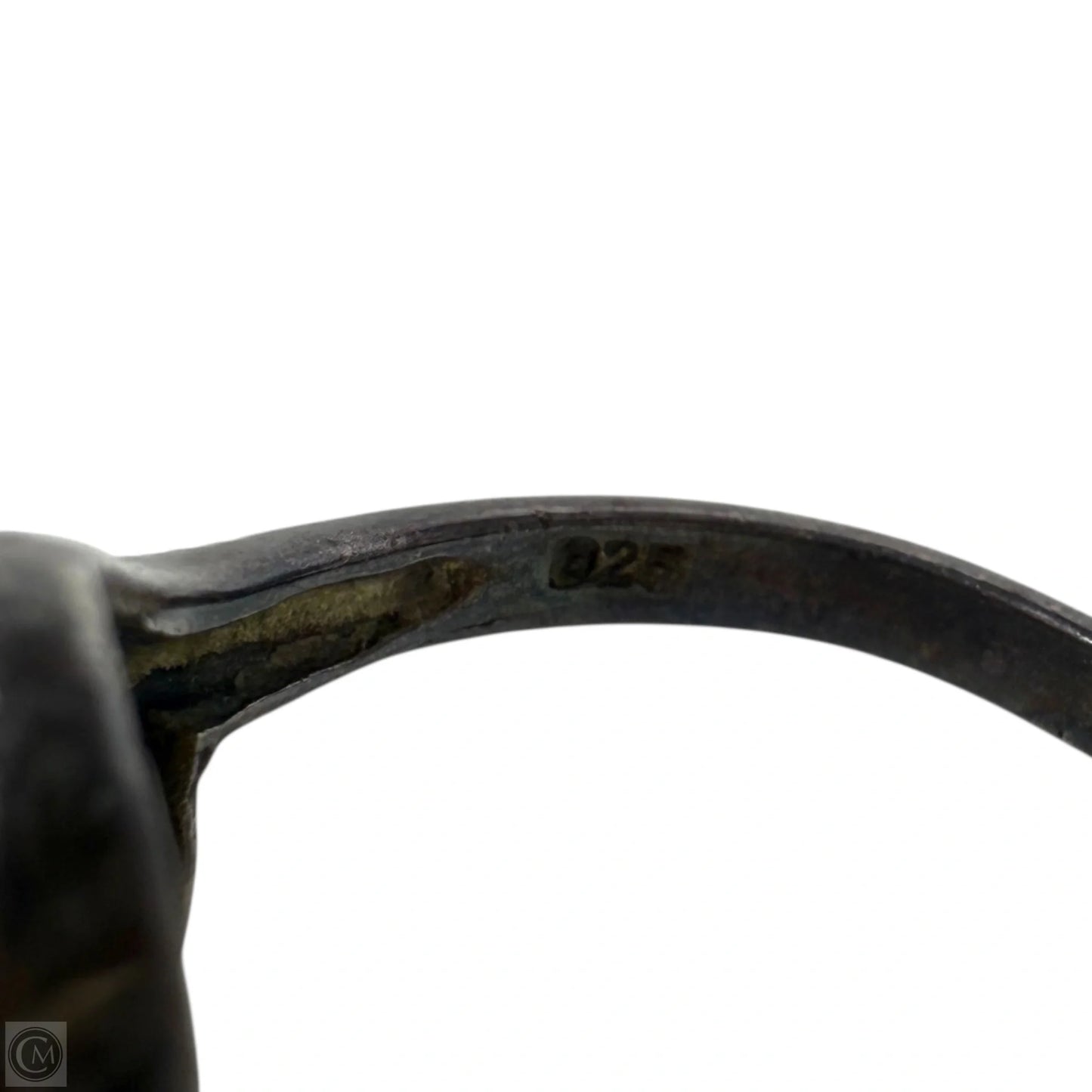 Art Deco Sterling Silver, Garnet & Marcasite Cocktail Ring, Size: 9