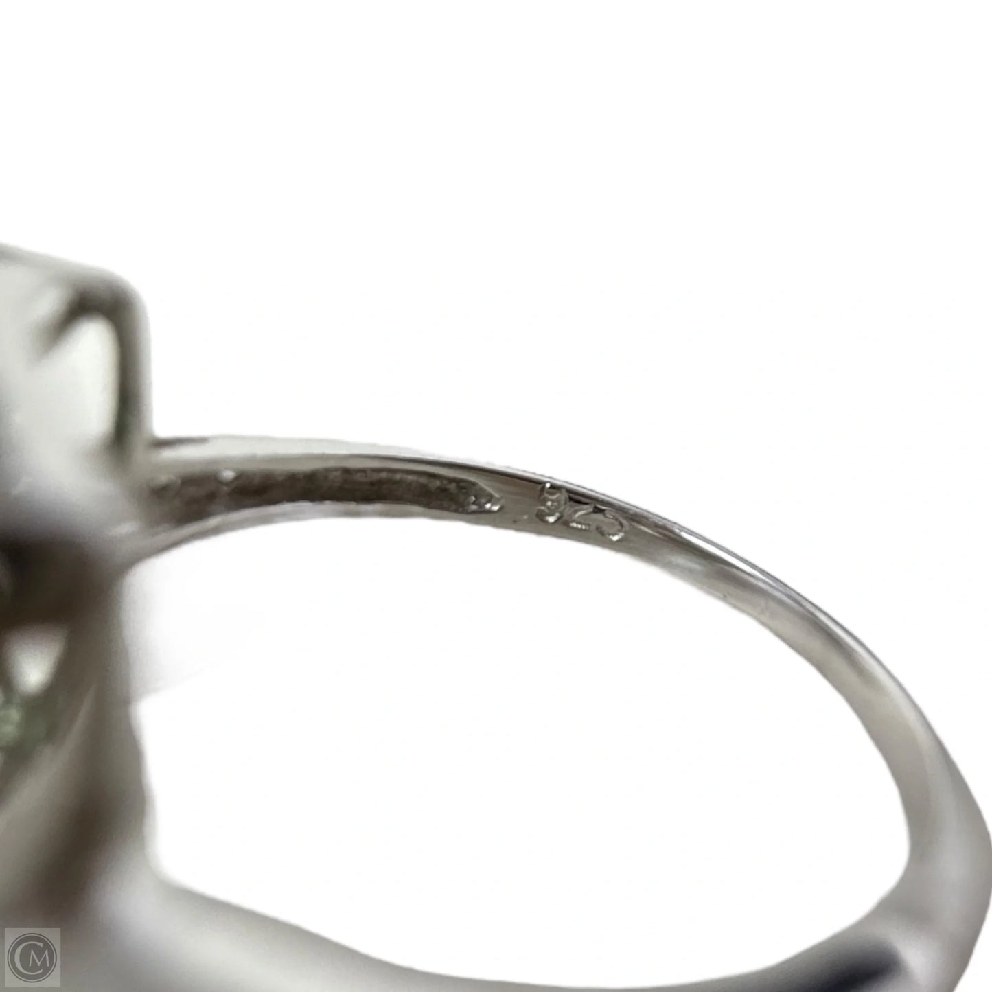 Sterling Silver Aqua Gemstone Cocktail Ring, Size: 6.5