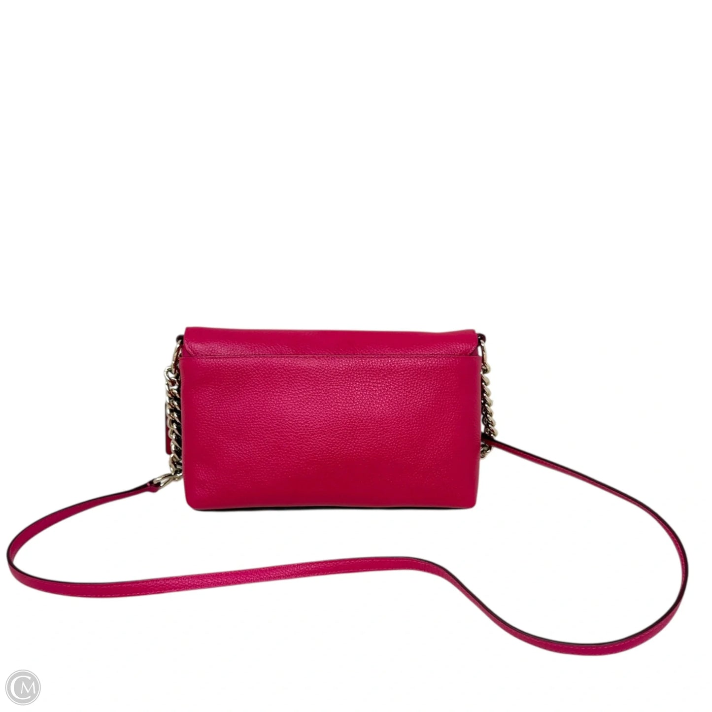 Pebbled Leather Crosstown Crossbody Designer By Coach, Size: Medium