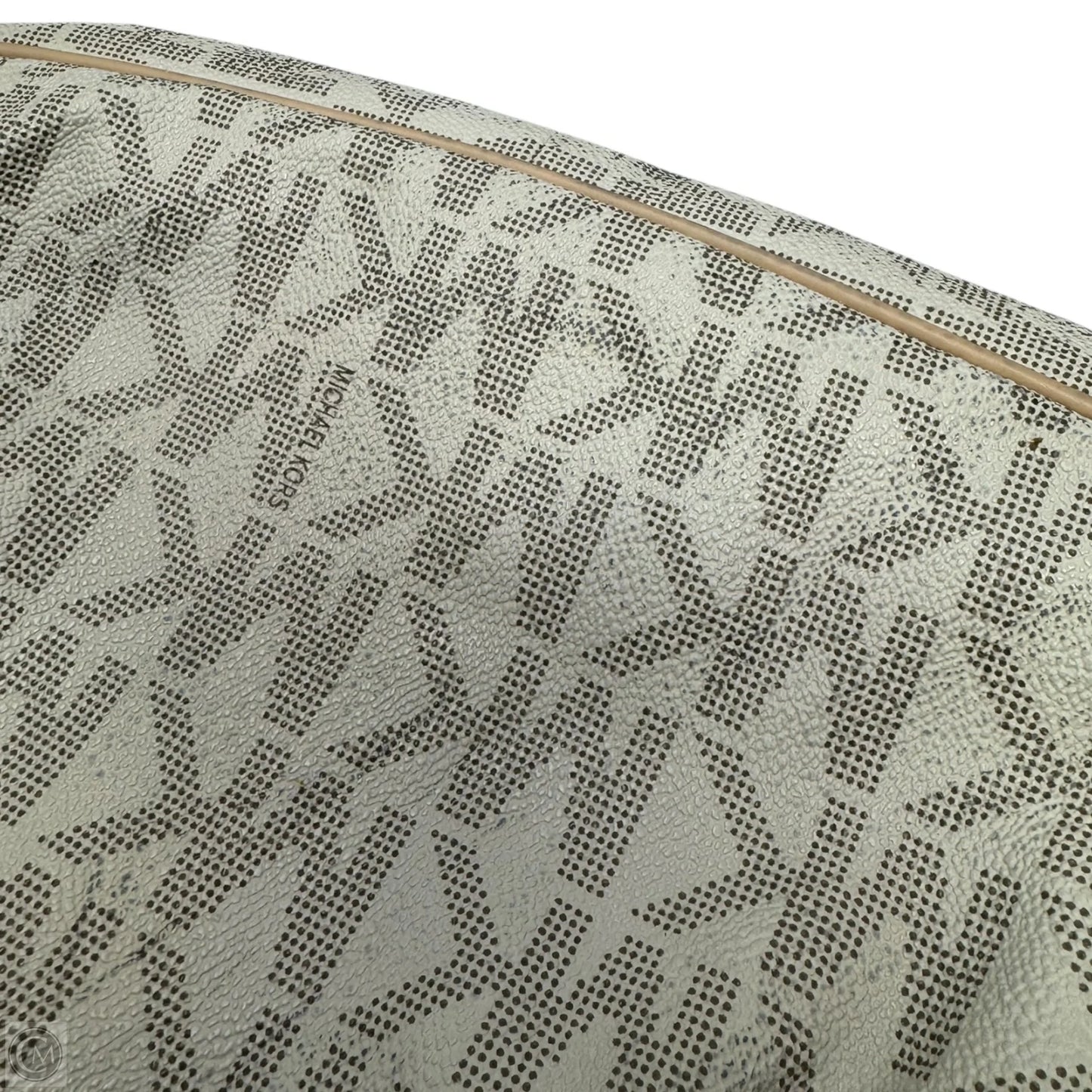 Logo Shoulder Handbag Designer By Michael Kors, Size: Medium