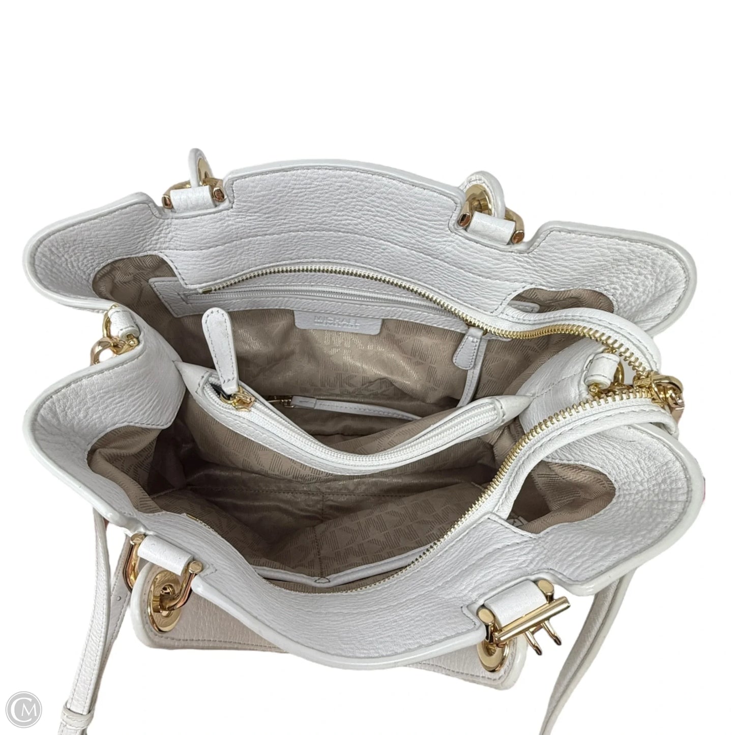 Annabelle Top Zip Tote Designer By Michael Kors, Size: Medium