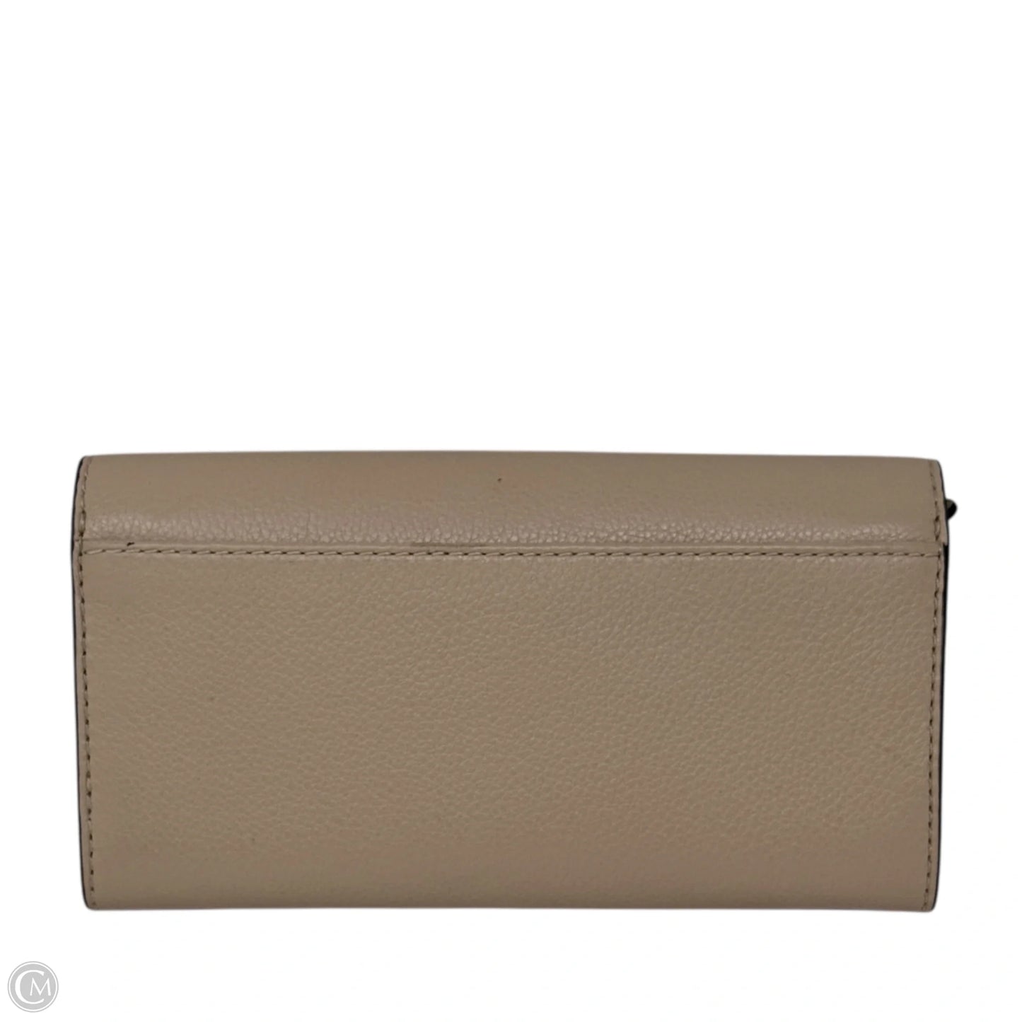 Fulton Carryall Leather Wallet In Oyster Designer By Michael Kors, Size: Medium