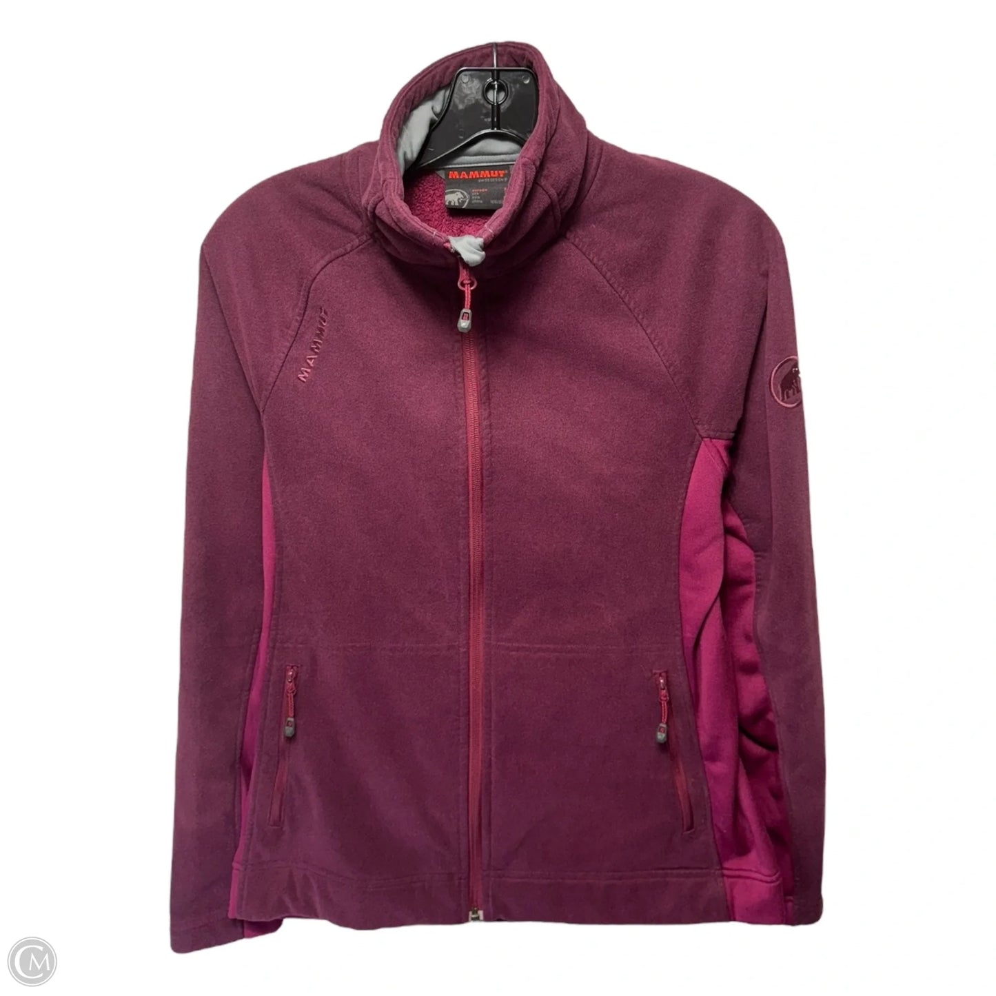 Athletic Jacket By Mammut In Maroon, Size: S