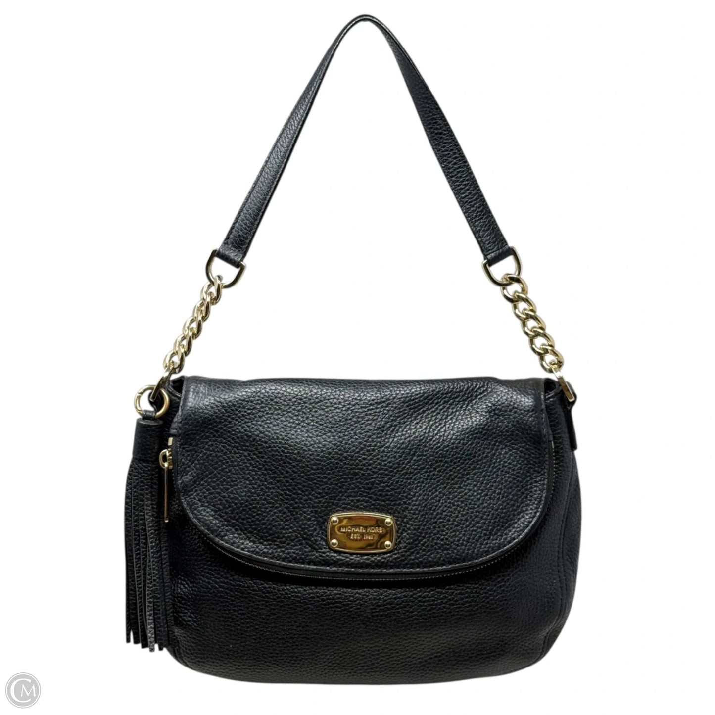 Bedford Tassel Shoulder Bag Designer By Michael Kors, Size: Medium