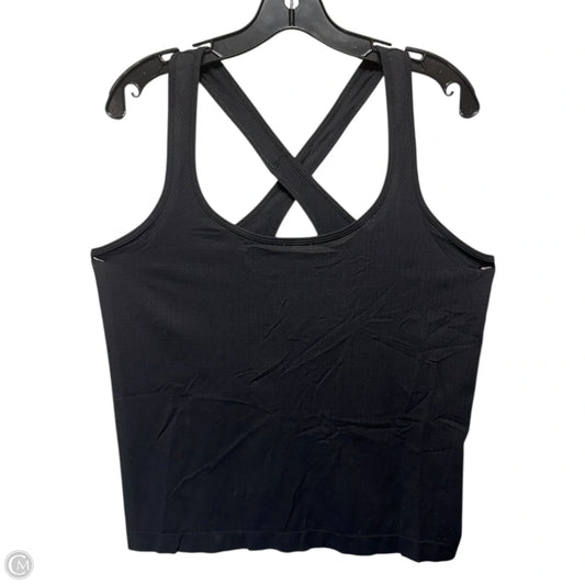 In Motion Seamless Criss Cross Tank By Athleta In Black, Size: L