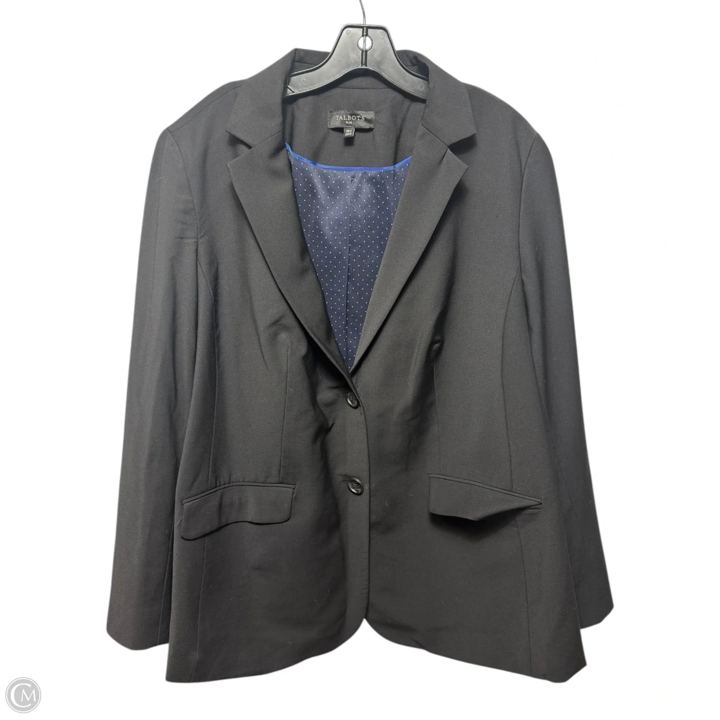 Blazer By Talbots In Black, Size: 18