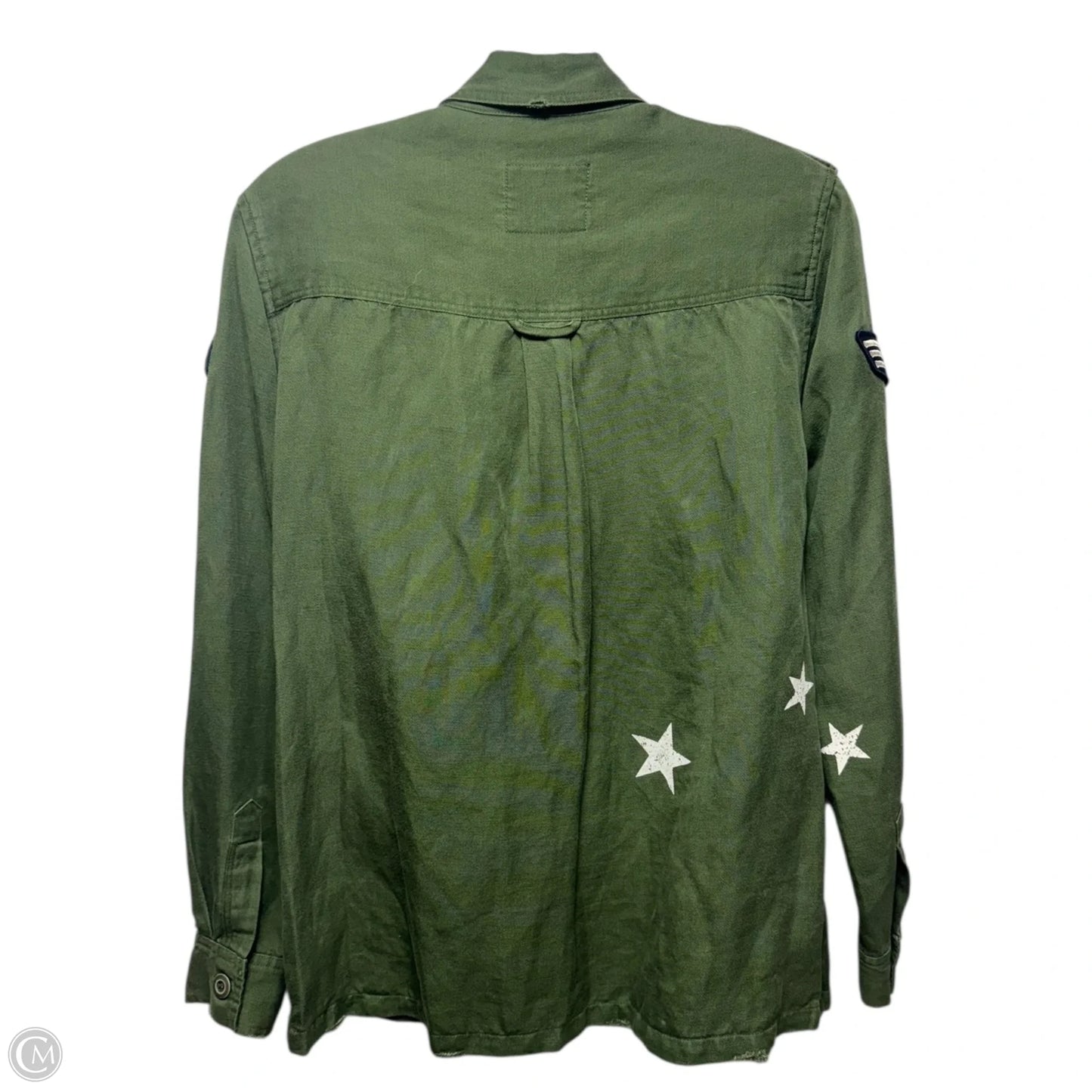 Jacket Shirt By Rails In Green, Size: S