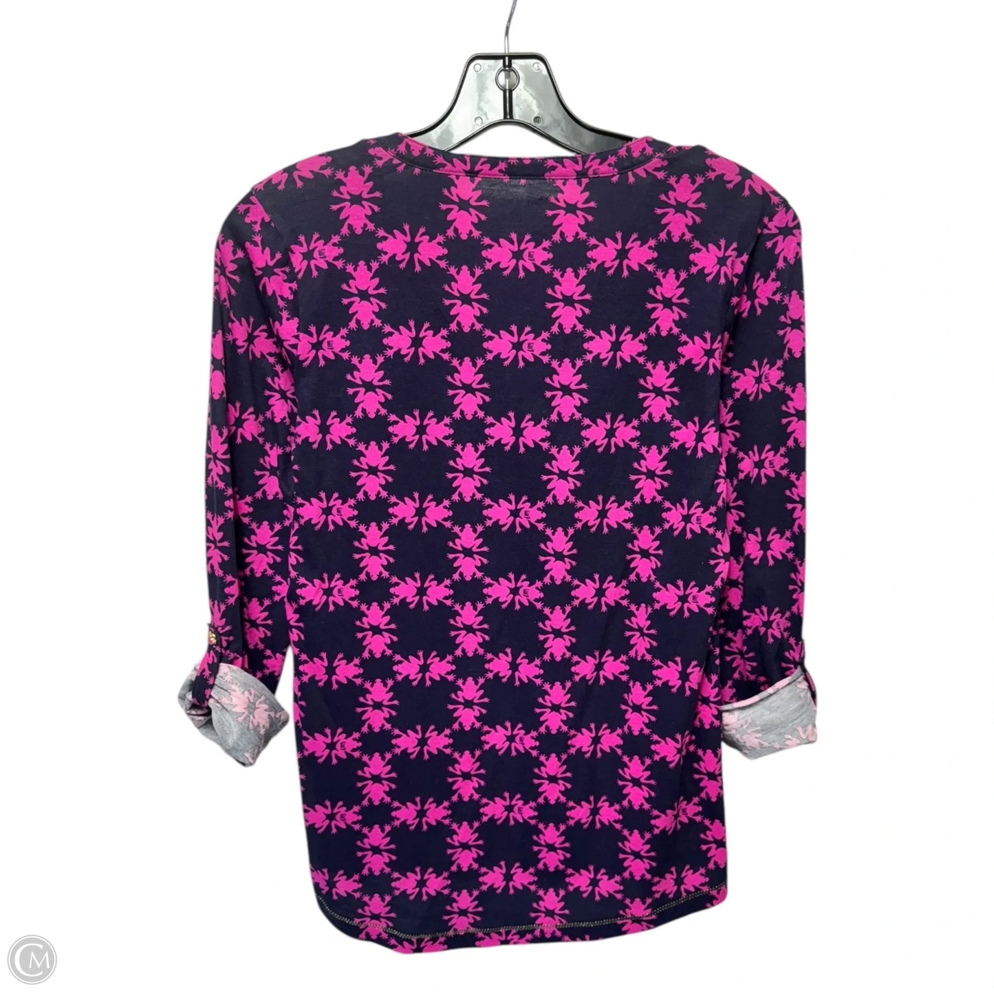 Top Long Sleeve Designer By Lilly Pulitzer In Animal Print, Size: S