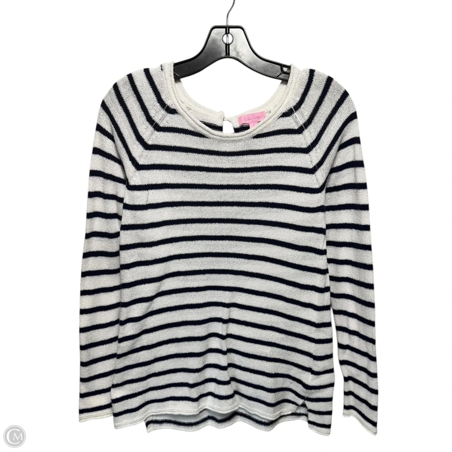 Sweater Designer By Lilly Pulitzer In Striped Pattern, Size: S