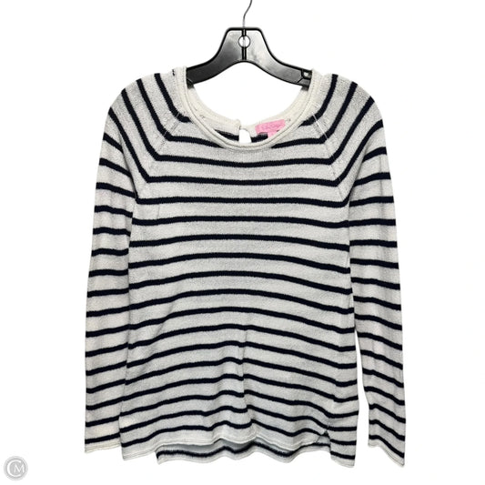 Sweater Designer By Lilly Pulitzer In Striped Pattern, Size: S