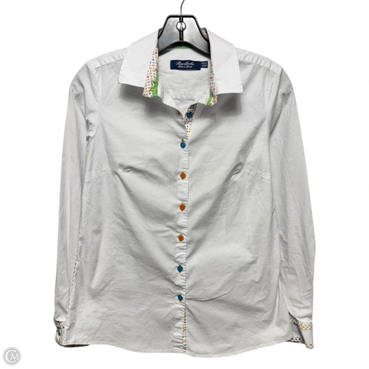 Top Long Sleeve By Bariloche In White, Size: S