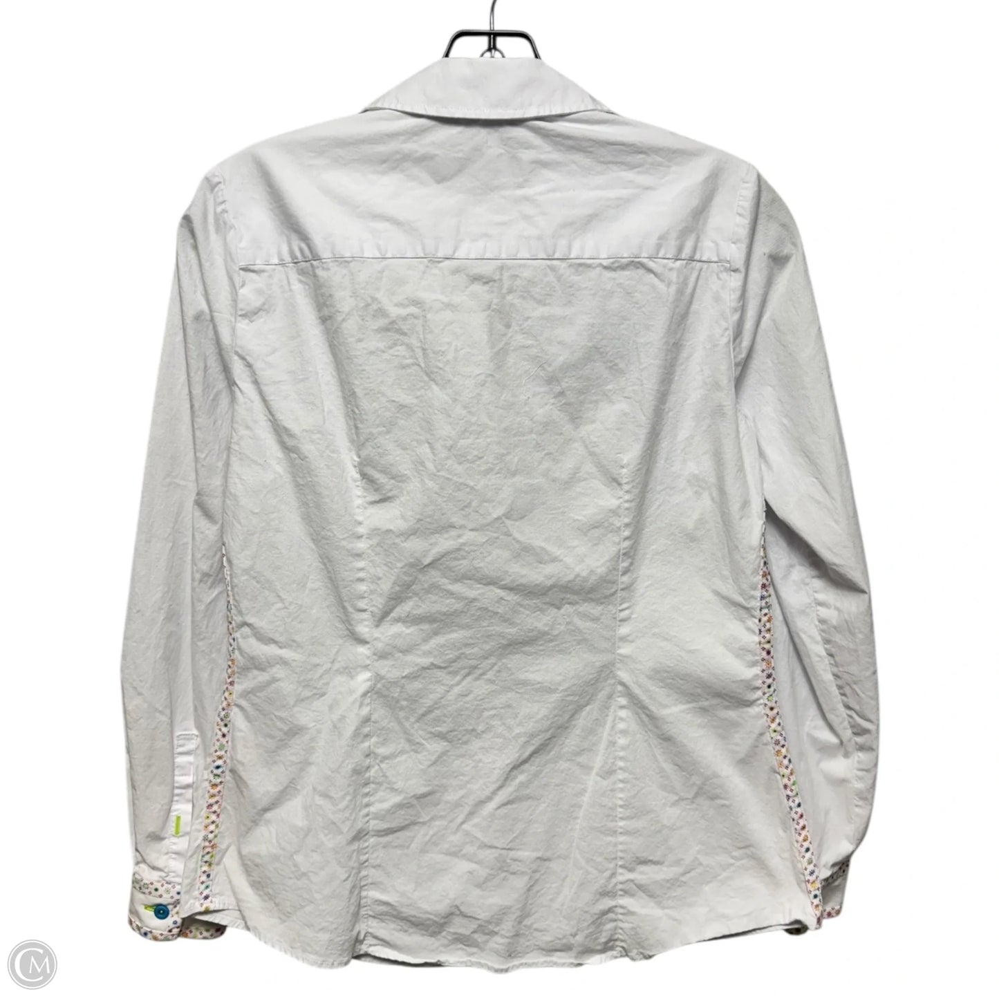 Top Long Sleeve By Bariloche In White, Size: S