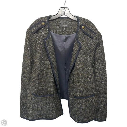 Jacket Other By Talbots In Blue & Green, Size: 22