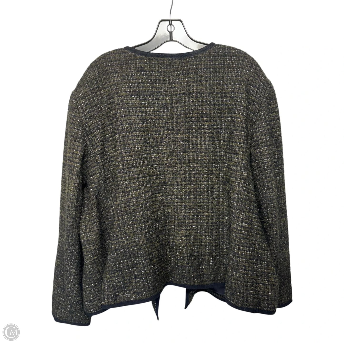 Jacket Other By Talbots In Blue & Green, Size: 22