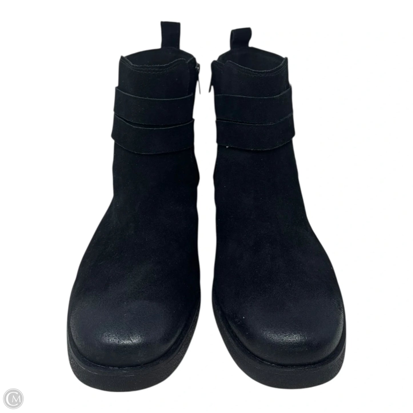 Josefene Suede Ankle Boots Designer By Ugg In Black, Size: 11