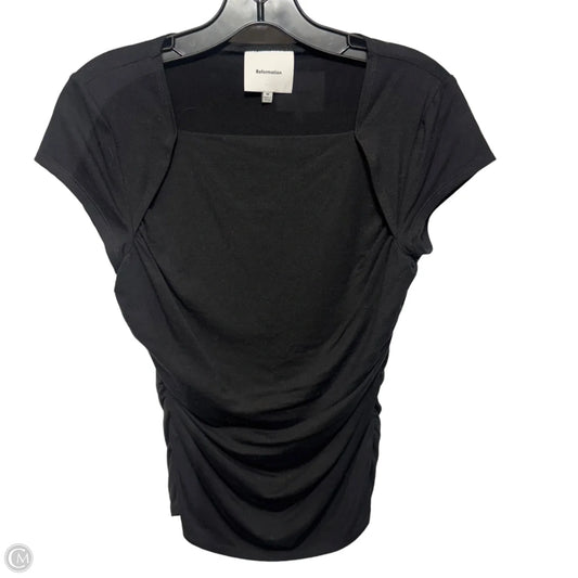 Addison Knit Top By Reformation In Black, Size: M