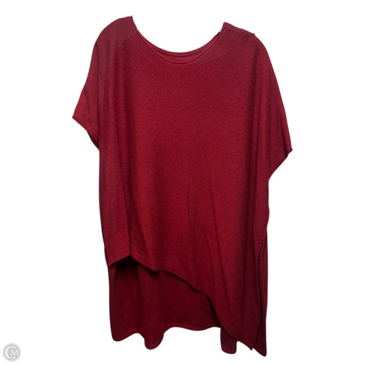 Cashmere Poncho Unbranded In Red, Size: Osfm