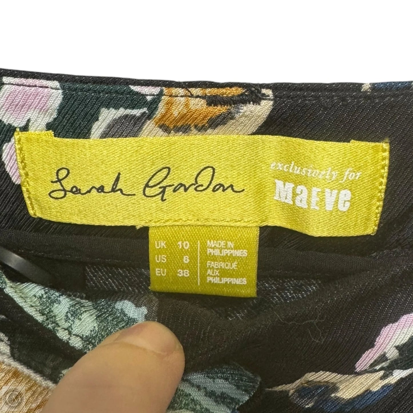 Printed Wide Leg Pants By Sarah Gordon X Maeve
 In Animal Print, Size: 6